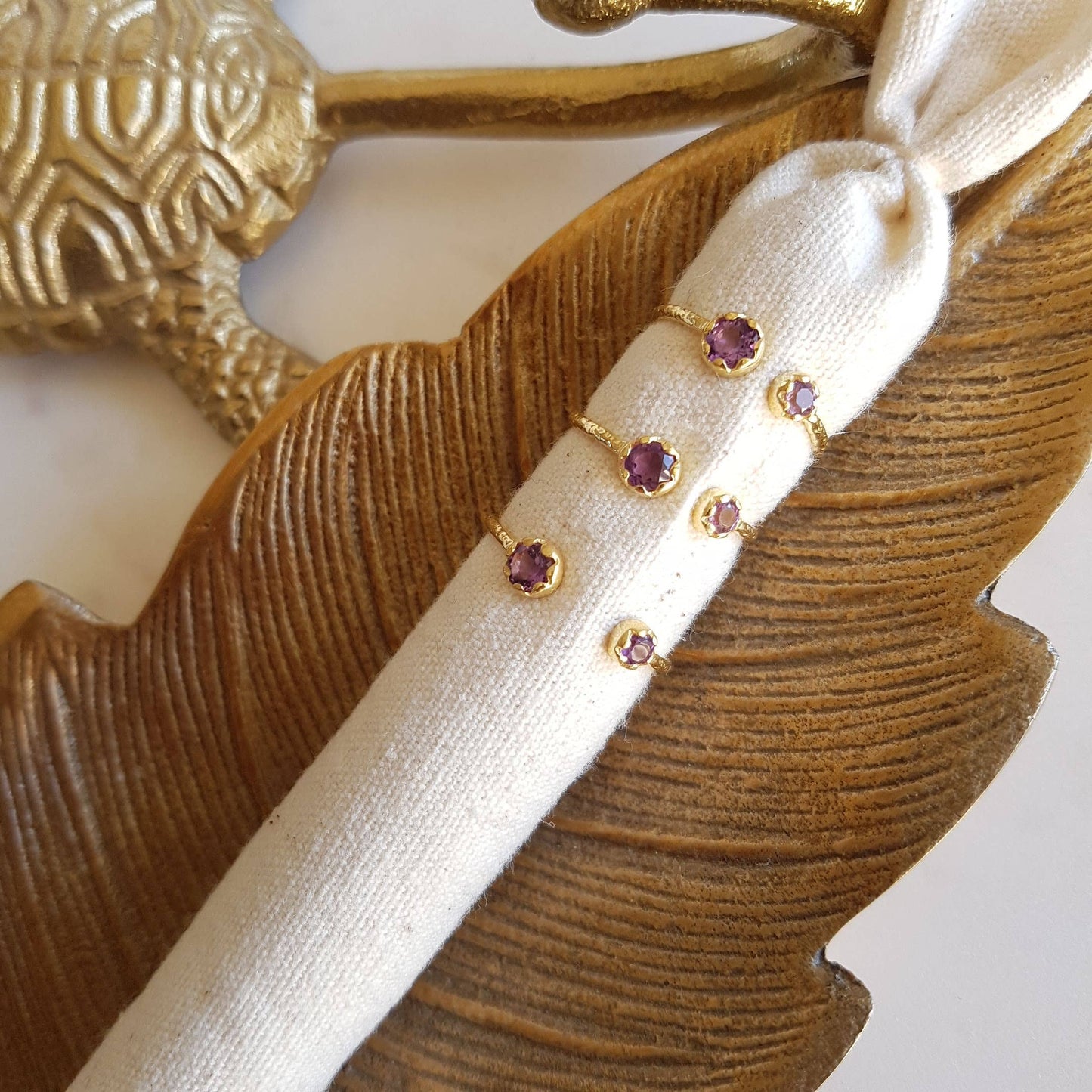 ARYA Ring mit Amethyst