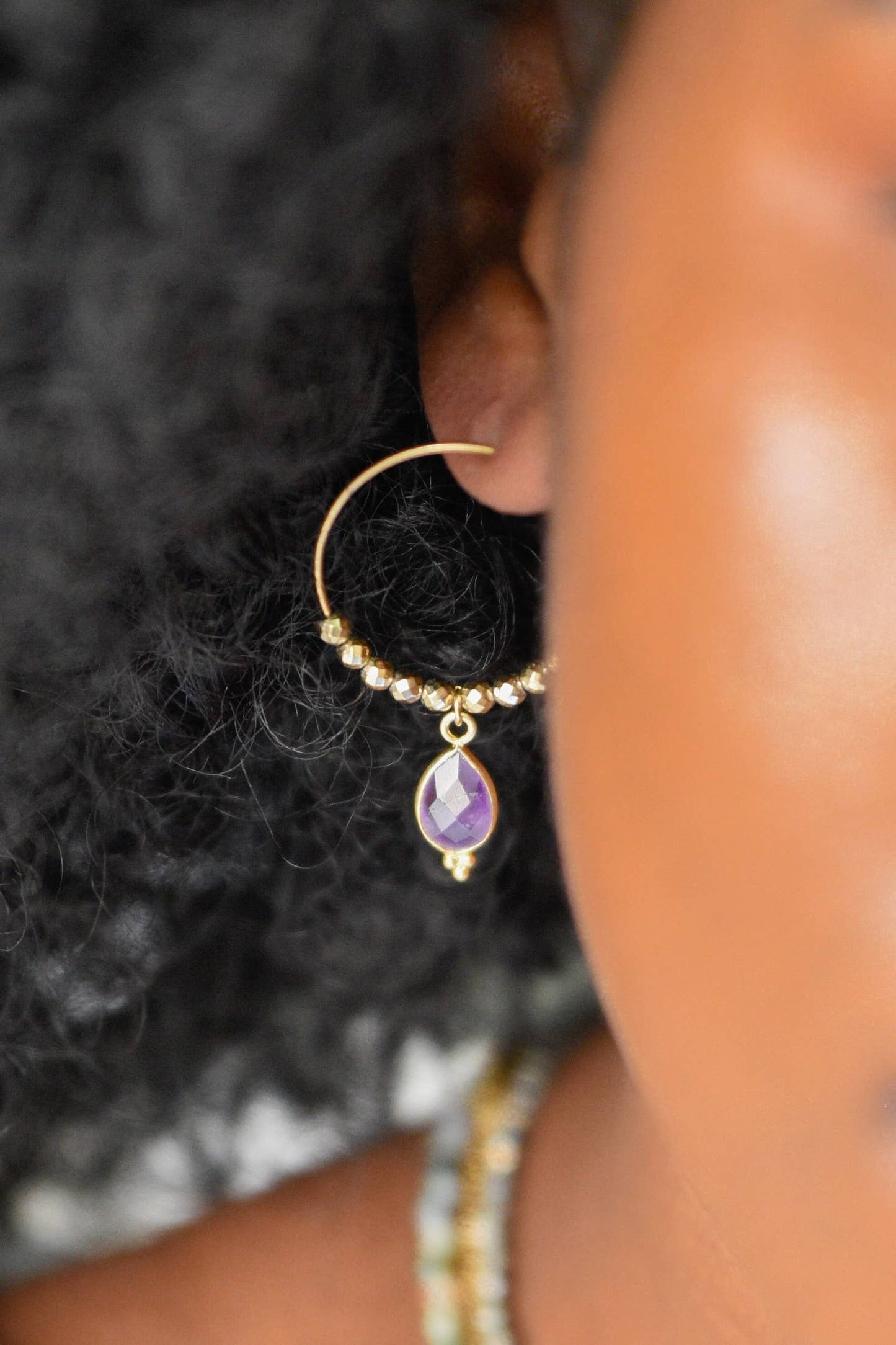 PIPA Ohrringe mit Amethyst