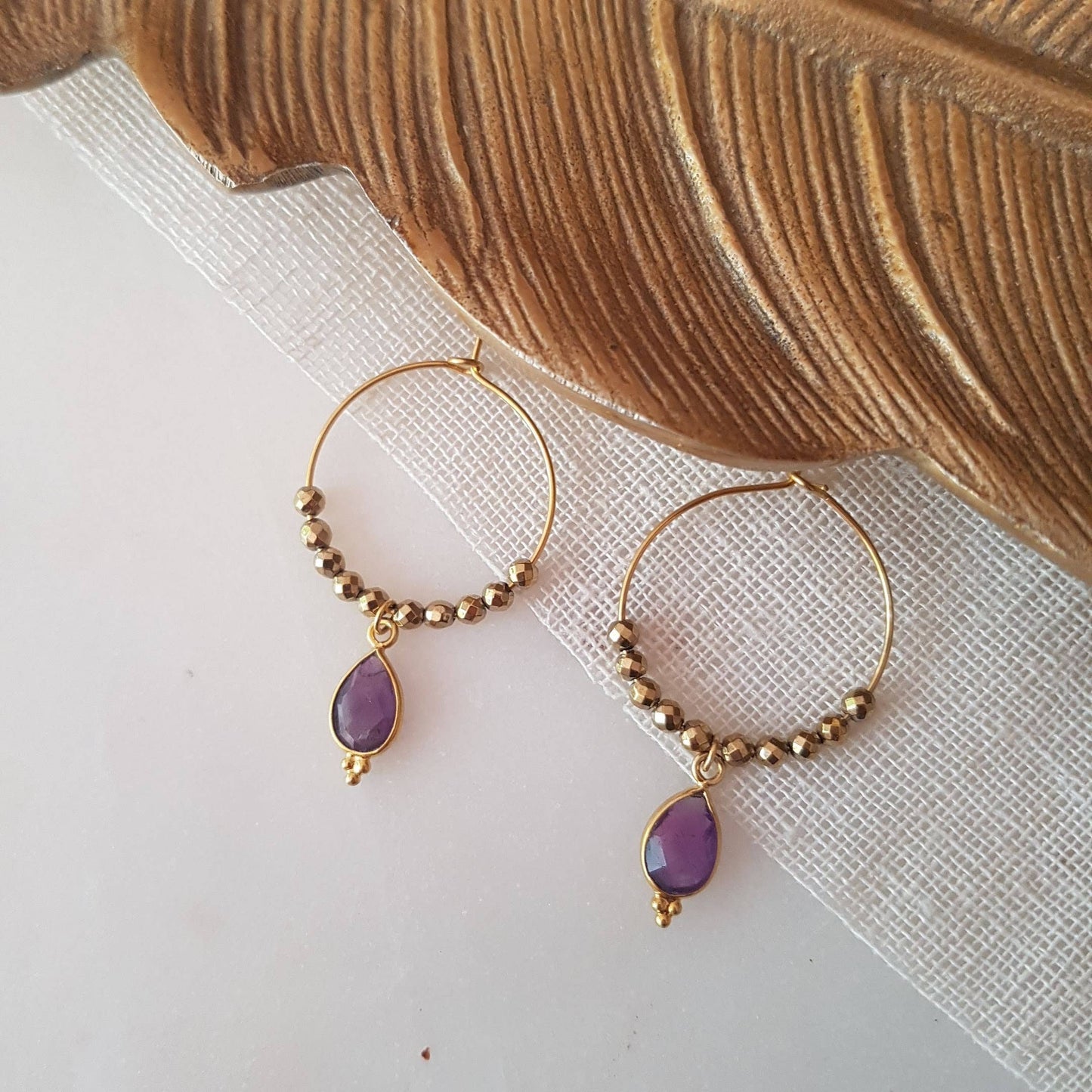 PIPA Ohrringe mit Amethyst