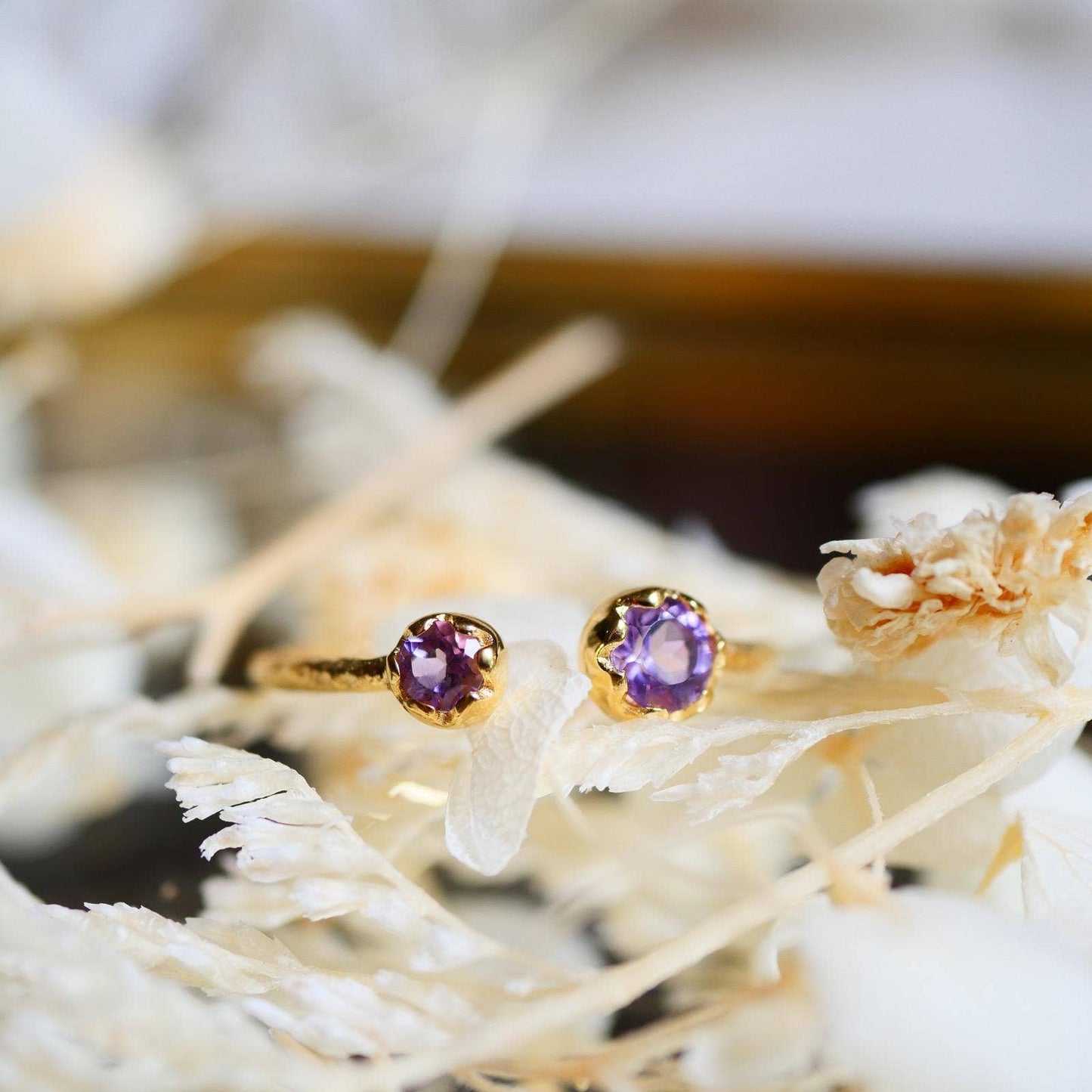 ARYA Ring mit Amethyst
